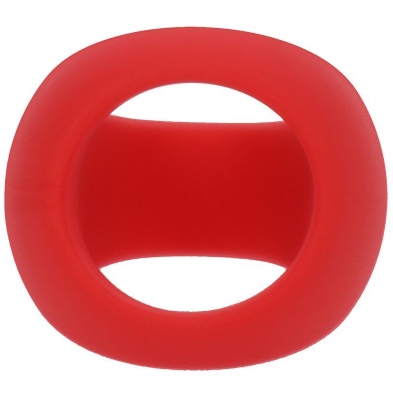 Stirrup Silicone Cock Ring in Crimson > Cock Ring > Sling - Tophatter Daily Deals