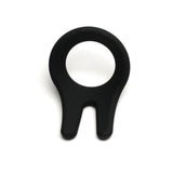 Cockpit Ring Black Premium Teardrop Shape Comfort and Performance Enhancer > Cock Ring > Single - Tophatter Daily Deals