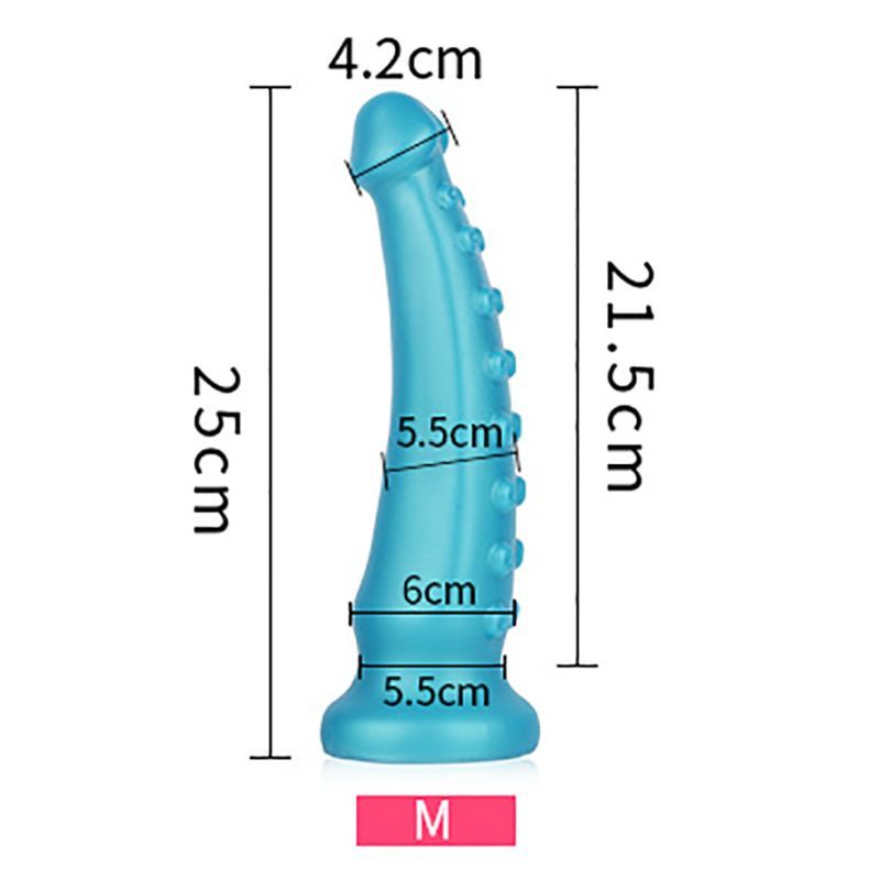 OctoCock Liquid Silicone Dildo Medium – 25cm Long Silicone Dildo 9.5 Inch > Dildos > Fantasy - Tophatter Daily Deals
