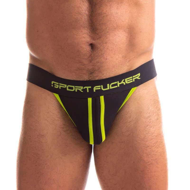 Jersey Jock Black and Green Large > Clothes > Jockstraps - Tophatter Daily Deals