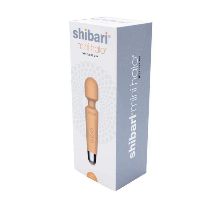 Shibari Mini Halo Wireless 20X Peach Massager 6 Inches > Sex Toys > Mini Massagers - Tophatter Daily Deals