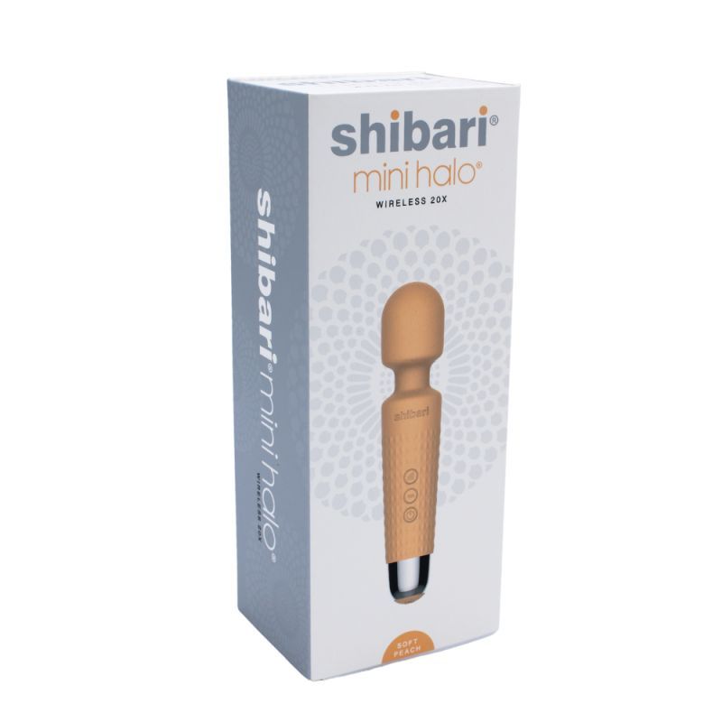 Shibari Mini Halo Wireless 20X Peach Massager 6 Inches > Sex Toys > Mini Massagers - Tophatter Daily Deals