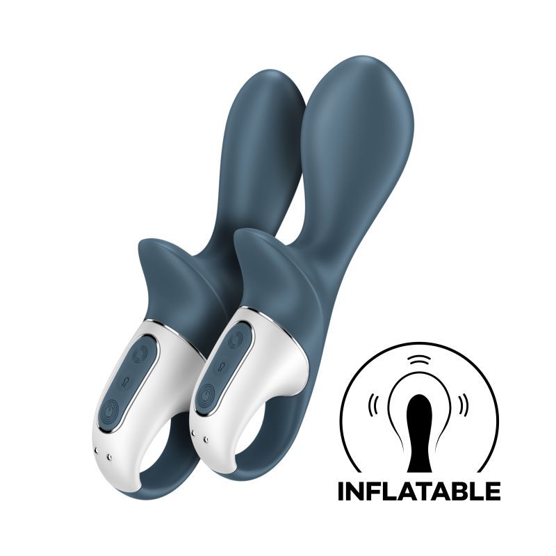 Satisfyer Air Pump Booty 2 Dark Grey Inflatable Anal Toy > Anal Range > Tunnel and Stretchers - Tophatter Daily Deals