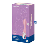 Satisfyer Air Pump Vibrator 2 (Light Red) – Inflatable Shaft Vibrator > Vibrators > Standard Vibrators - Tophatter Daily Deals