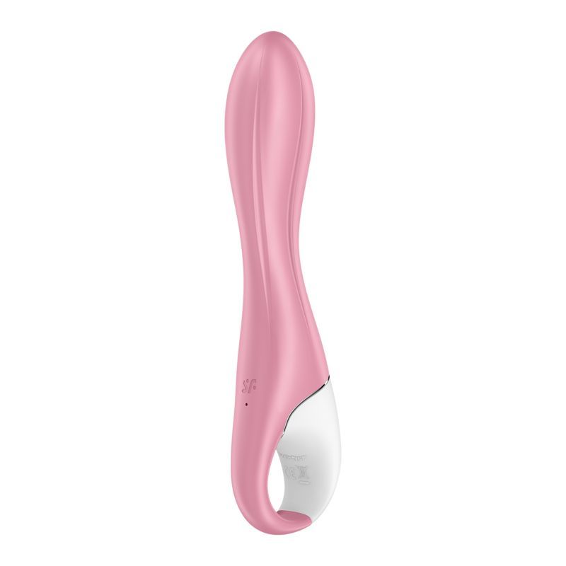 Satisfyer Air Pump Vibrator 2 (Light Red) – Inflatable Shaft Vibrator > Vibrators > Standard Vibrators - Tophatter Daily Deals