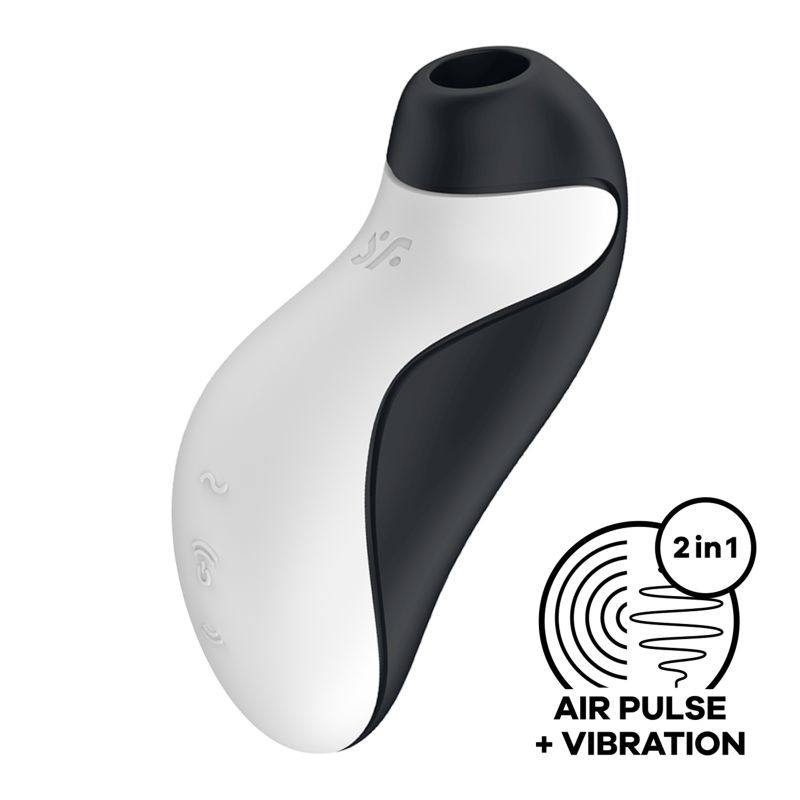 Satisfyer Orca Double Air Pulse Clitoral Vibrator With Vibration > Sex Toys For Ladies > Air Pulsation - Tophatter Daily Deals