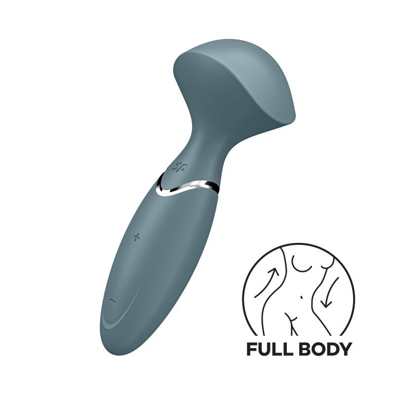 Satisfyer Mini Wand-er Stone Grey 16 cm Compact Massager > Sex Toys > Mini Massagers - Tophatter Daily Deals