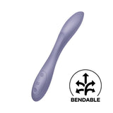 Satisfyer G-Spot Flex 2 Dark Violet Vibrator 8.5 Inches > Sex Toys For Ladies > G-Spot Vibrators - Tophatter Daily Deals