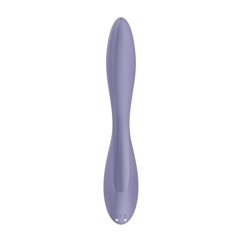 Satisfyer G-Spot Flex 2 Dark Violet Vibrator 8.5 Inches > Sex Toys For Ladies > G-Spot Vibrators - Tophatter Daily Deals