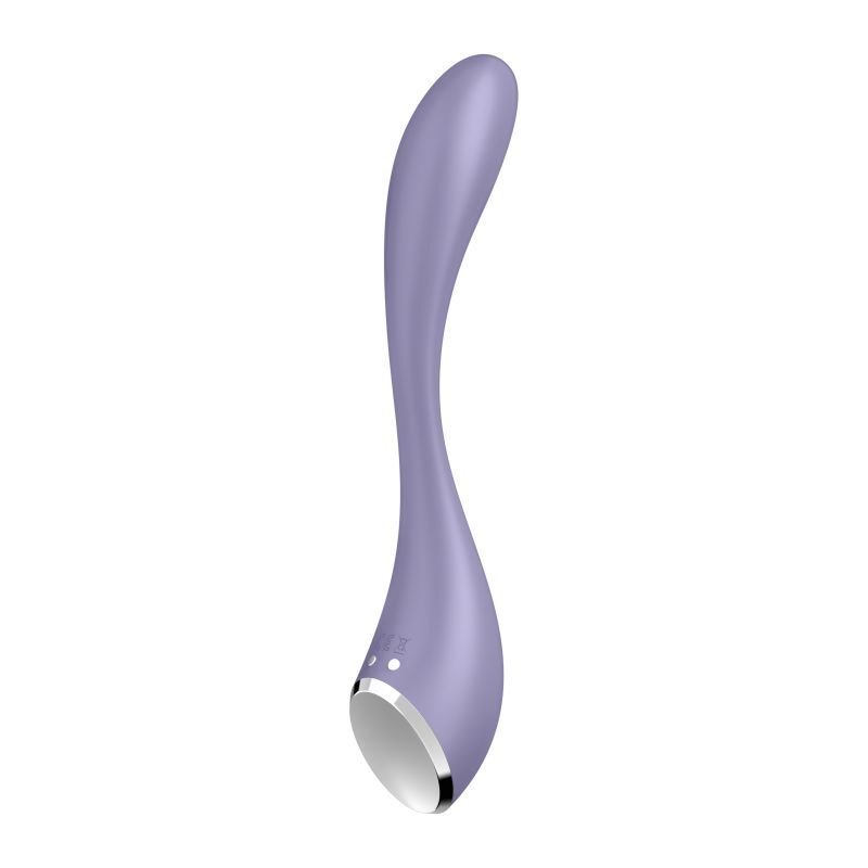 Satisfyer G-Spot Flex 5+ Lilac Vibrator with App Control > Sex Toys For Ladies > G-Spot Vibrators - Tophatter Daily Deals