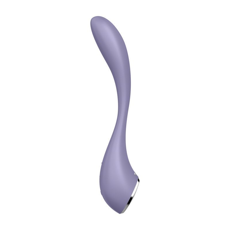 Satisfyer G-Spot Flex 5+ Lilac Vibrator with App Control > Sex Toys For Ladies > G-Spot Vibrators - Tophatter Daily Deals