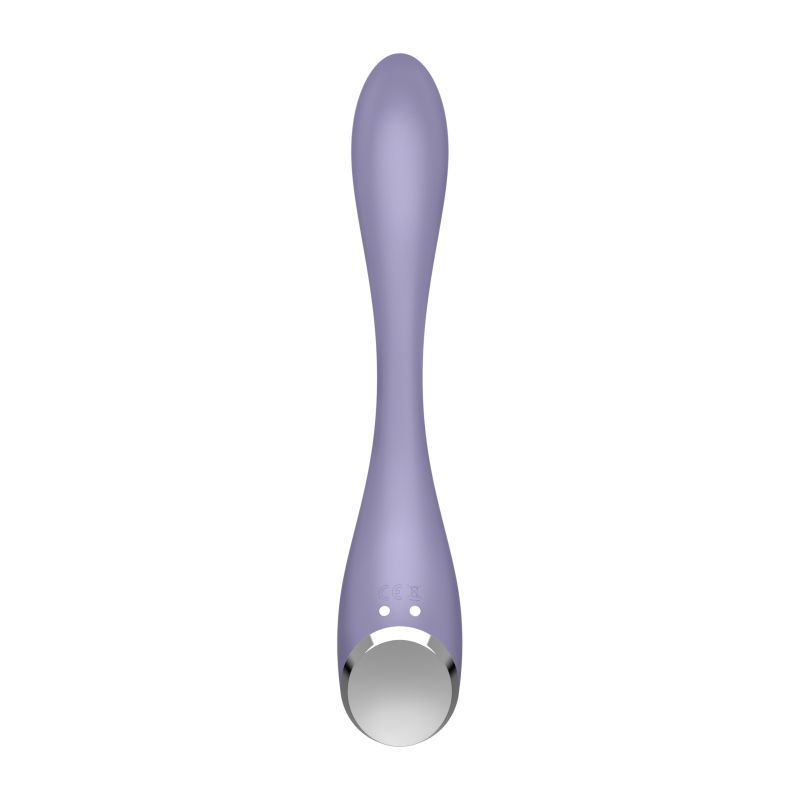 Satisfyer G-Spot Flex 5+ Lilac Vibrator with App Control > Sex Toys For Ladies > G-Spot Vibrators - Tophatter Daily Deals