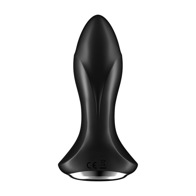 Satisfyer Rotator Butt Plug 1+ (Black) – App-Controlled Anal Vibrator > Anal Range > Vibrating Butt Plugs - Tophatter Daily Deals
