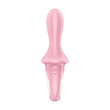 Satisfyer Air Pump Booty 5+ Red Inflatable Anal Vibrator > Anal Range > Tunnel and Stretchers - Tophatter Daily Deals