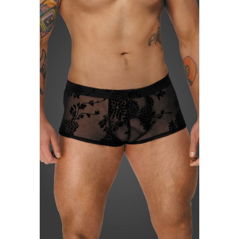 Men's Flock Embroidery Booty Shorts Sexy Adult Intimacy Wear > Clothes > Mens Trunks - Tophatter Daily Deals