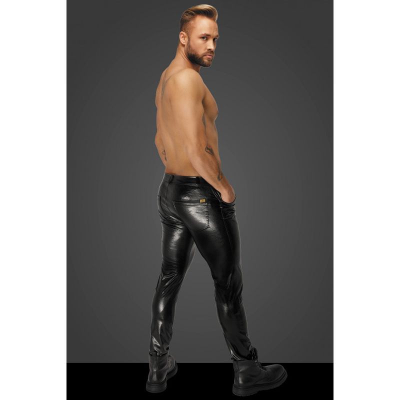 Snake Wetlook Long Pants for Men with Back Pockets > Clothes > Mens Latex - Tophatter Daily Deals