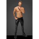 Snake Wetlook Long Pants for Men with Back Pockets > Clothes > Mens Latex - Tophatter Daily Deals