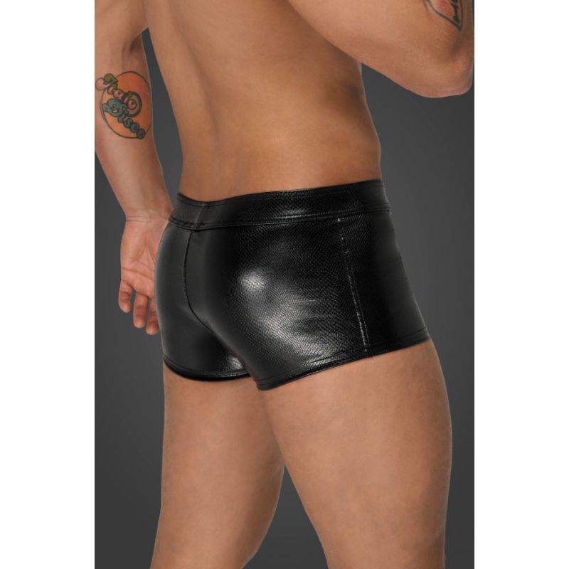 Snake Wetlook Short Shorts with Exotic Print > Clothes > Mens Latex - Tophatter Daily Deals
