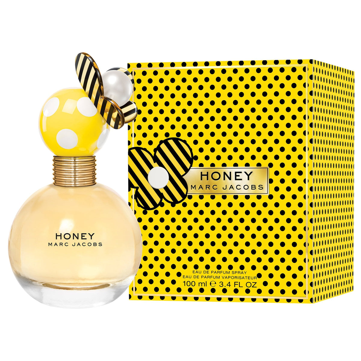 Marc Jacobs Honey Eau De Parfum 100ml Spray (24) - Tophatter Daily Deals
