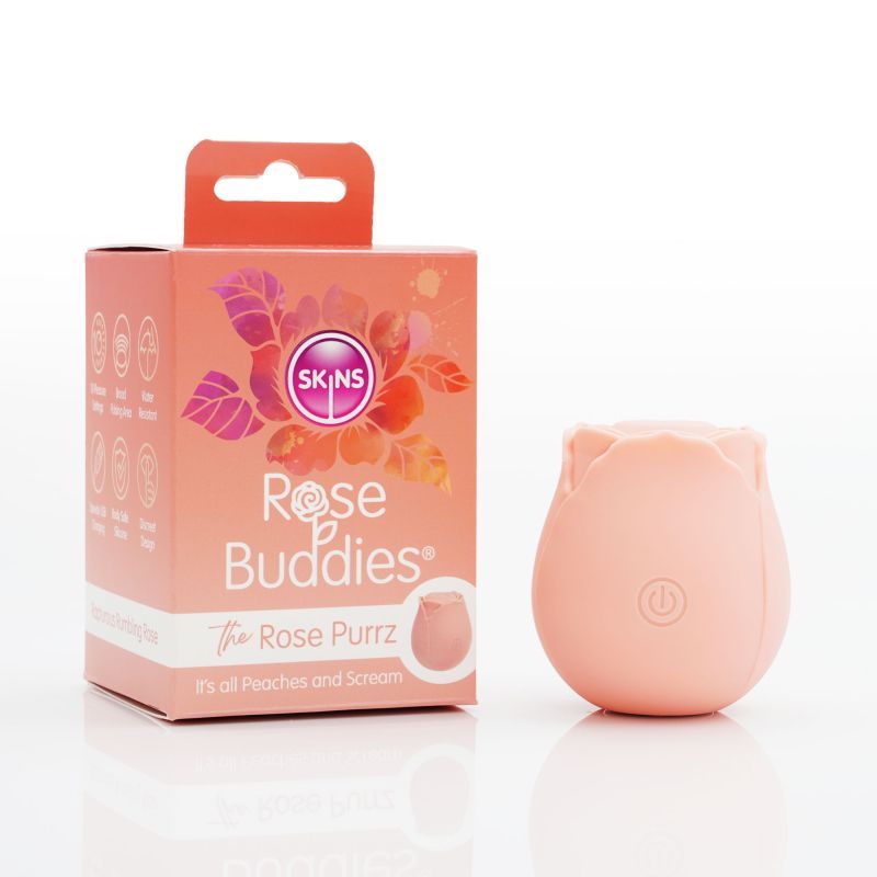 Skins Rose Buddies The Rose Purrz Vibrator > Sex Toys For Ladies > Rose Stimulators - Tophatter Daily Deals