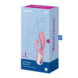 Satisfyer Air Pump Bunny 2 Pink Inflatable Vibrator 15mm > Vibrators > Ladies > Rabbit Multi - Tophatter Daily Deals