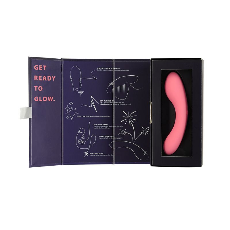The Mini Swan Wand Glow Pink 12cm Waterproof Massager > Sex Toys For Ladies > G-Spot Vibrators - Tophatter Daily Deals