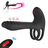 Frank Remote Control Vibrating Penis Shaft and Clit Stimulator – USB Rechargeable Enhancer > Sex Toys > Couples Toys - Tophatter Daily Deals