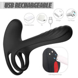 Frank Remote Control Vibrating Penis Shaft and Clit Stimulator – USB Rechargeable Enhancer > Sex Toys > Couples Toys - Tophatter Daily Deals
