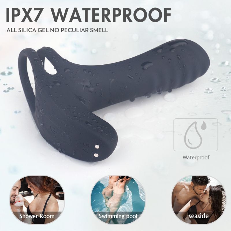 Frank Remote Control Vibrating Penis Shaft and Clit Stimulator – USB Rechargeable Enhancer > Sex Toys > Couples Toys - Tophatter Daily Deals