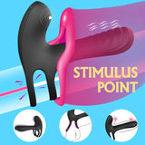 Frank Remote Control Vibrating Penis Shaft and Clit Stimulator – USB Rechargeable Enhancer > Sex Toys > Couples Toys - Tophatter Daily Deals
