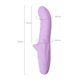 JOS Merry Gor Rotating Shaft Vibrator Violet 20.7cm > Vibrators > Standard Vibrators - Tophatter Daily Deals