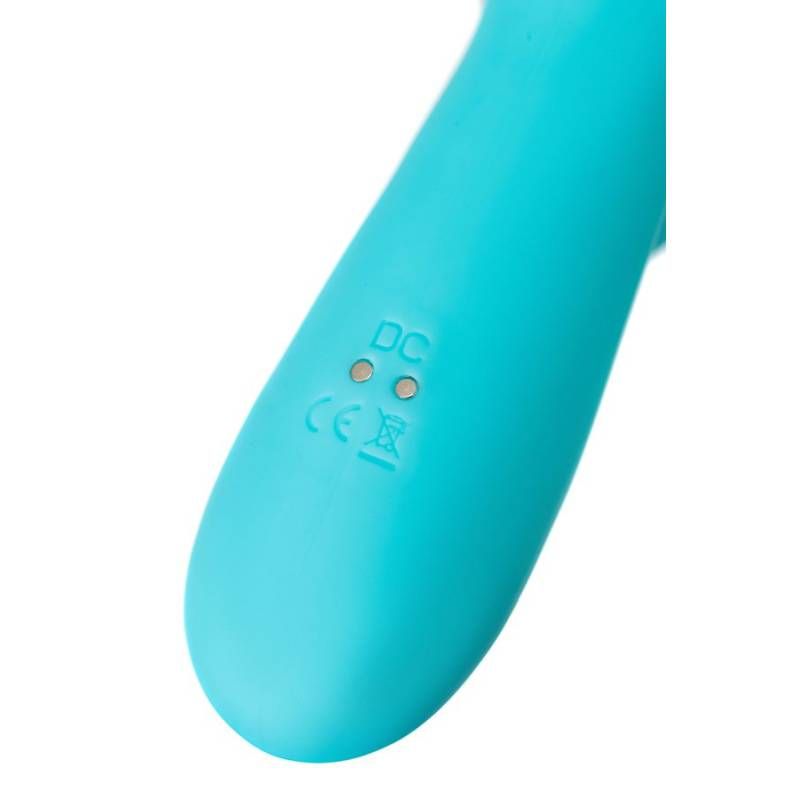 JOS Merry Swirl Rotating Shaft Rabbit Vibrator Blue 20.7cm > Vibrators > Ladies > Rabbit - Tophatter Daily Deals