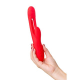 JOS Patti Moving Tongue Rabbit Vibrator in Red > Vibrators > Ladies > Rabbit - Tophatter Daily Deals