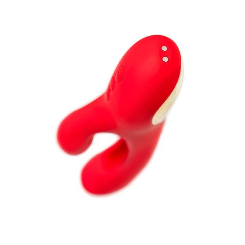 JOS Patti Moving Tongue Rabbit Vibrator in Red > Vibrators > Ladies > Rabbit - Tophatter Daily Deals
