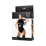 Glossy Adriana Bodysuit with Adjustable Garters Size M > Clothes > Bodies and Playsuits - Tophatter Daily Deals