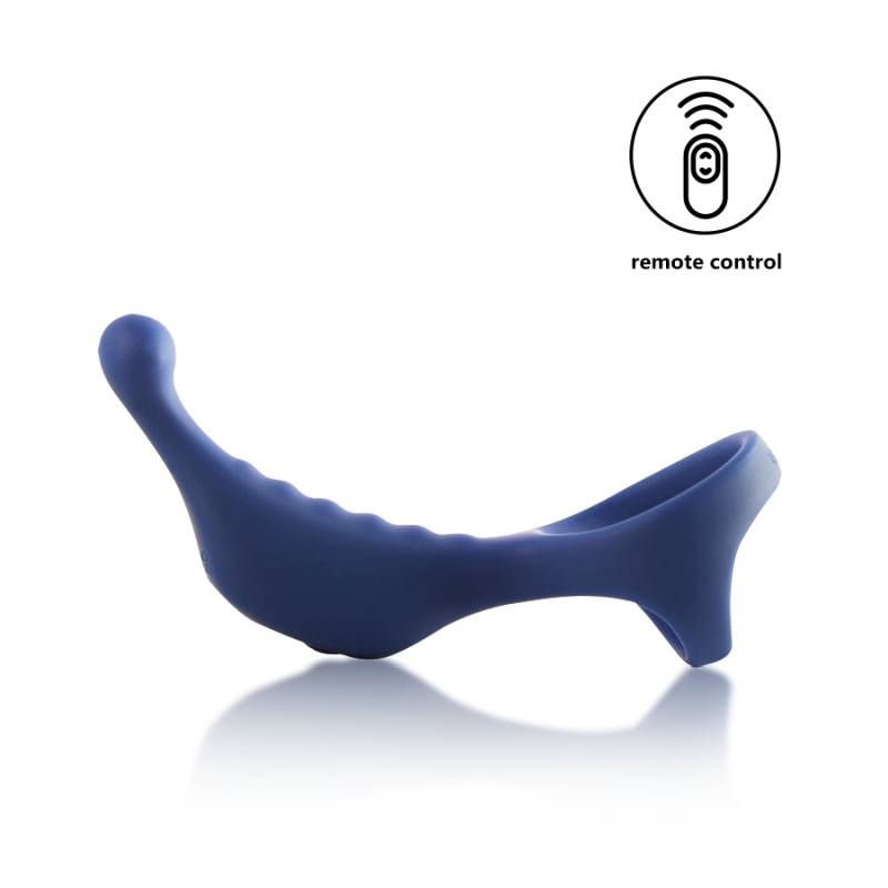 Underquaker Vibrating Anal Probe with Cockring and Remote Control > Anal Range > Prostate Plugs - Tophatter Daily Deals
