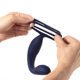 VibraDuo Remote-Controlled Prostate Massager with Cockring > Anal Range > Prostate Plugs - Tophatter Daily Deals