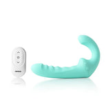 VibraTwin Come Hither Strapless Strap On With Remote > Dildos > Strapless Strap Ons - Tophatter Daily Deals