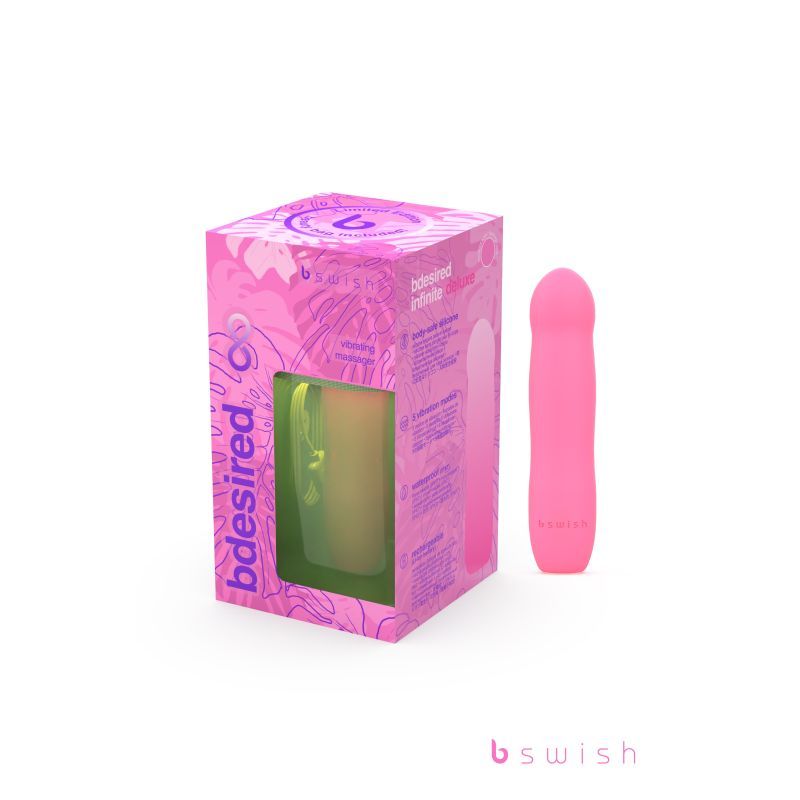 Bdesired Infinite Deluxe Flamingo Pink 7 Inch > Sex Toys For Ladies > G-Spot Vibrators - Tophatter Daily Deals