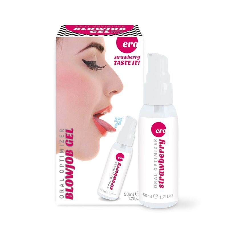 Hot Ero Strawberry Oral Optimizer Gel 50ml – Blowjob Gel > Lube > Oral Gels & Sprays - Tophatter Daily Deals