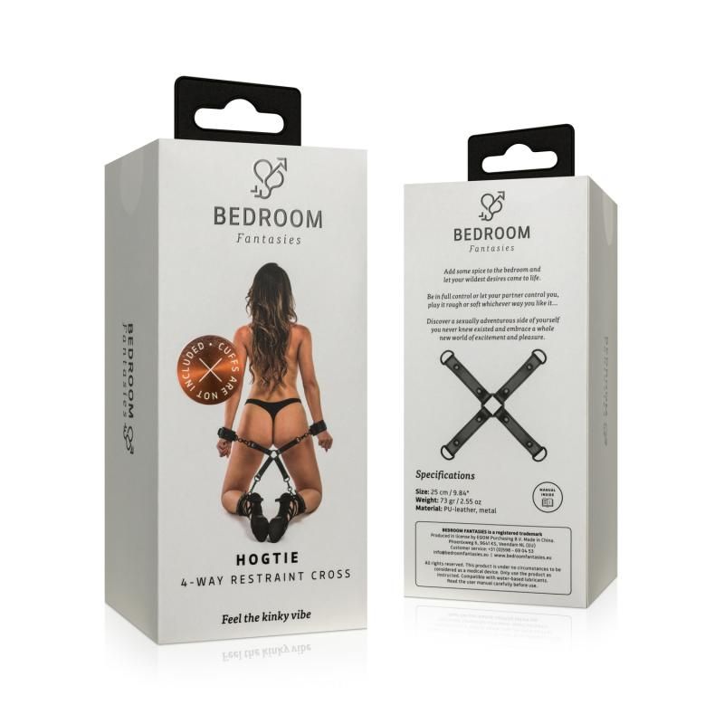 Hog Tie Black Faux Leather Bondage Accessory > Bondage Gear > Restraints - Tophatter Daily Deals