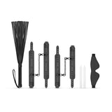 Kinky Bondage Set 5 Piece in Black Faux Leather > Bondage Gear > Bondage Kits - Tophatter Daily Deals