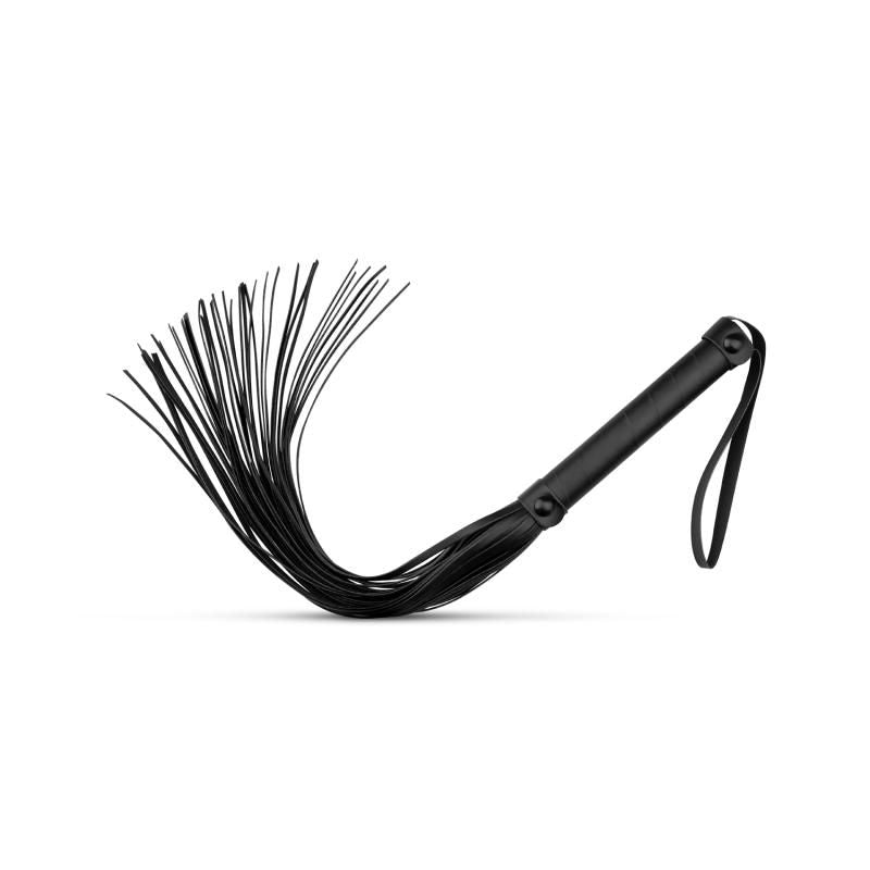 Faux Leather Flogger in Black for BDSM Play > Bondage Gear > Whips & Floggers - Tophatter Daily Deals