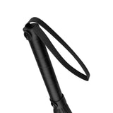 Faux Leather Flogger in Black for BDSM Play > Bondage Gear > Whips & Floggers - Tophatter Daily Deals