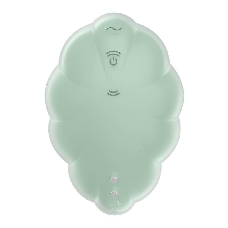 Satisfyer Cloud Dancer Mint Vibrator Compact Size > Sex Toys For Ladies > Air Pulsation - Tophatter Daily Deals