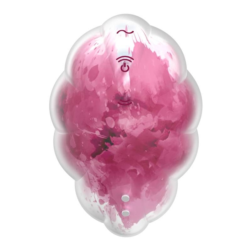 Satisfyer Cloud Dancer Red Compact Silicone Vibrator > Sex Toys For Ladies > Air Pulsation - Tophatter Daily Deals