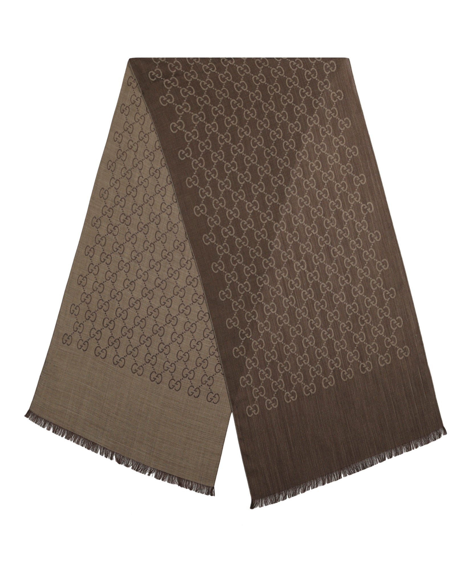 Gucci Unisex-Adult GG Logo Scarf 165904-3G646-9664 Accessories - Tophatter Daily Deals