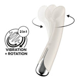 Satisfyer Spinning G-Spot 1 (Beige) – Waterproof G-Spot Vibrator > Sex Toys For Ladies > G-Spot Vibrators - Tophatter Daily Deals