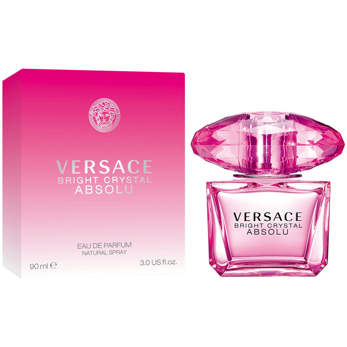 Versace Bright Crystal Absolu Eau De Parfum 90ml Spray - Tophatter Daily Deals