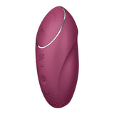 Satisfyer Tap and Climax 1 Red Vibrator with Tapping Modes > Vibrators > Ladies > Clitoral Vibrators and Stimulators - Tophatter Daily Deals
